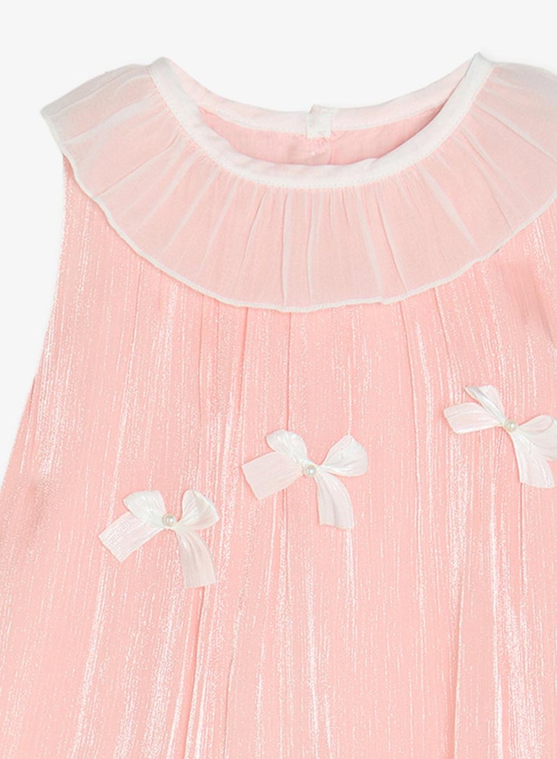 Pinata Tulle Collar Bow Occasion Dress - Image 3